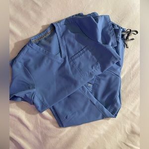 Fabletics scrub set. Lightly used, worked in Pharmacy. Smoke & pet free home.